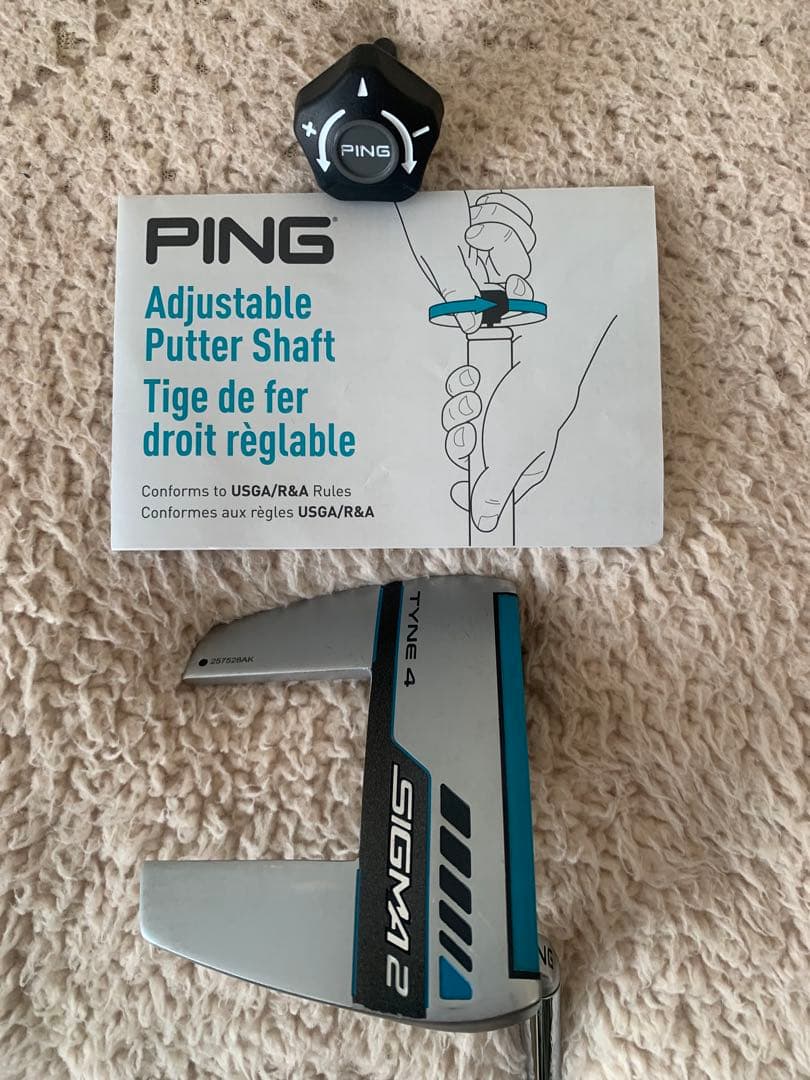 PING TYNE 4 SIGMA 2 USパター シャフト可変機能付き