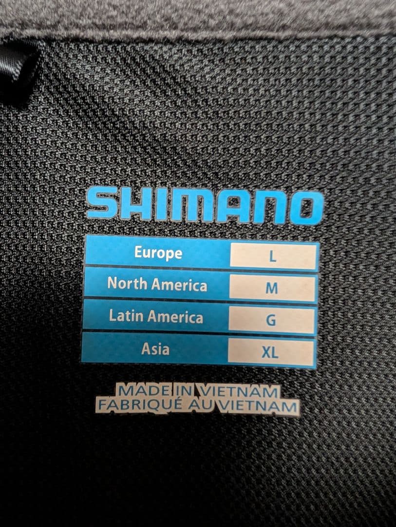 SHIMANO ウインターサイクルジャケット 冬 ブラック XL
