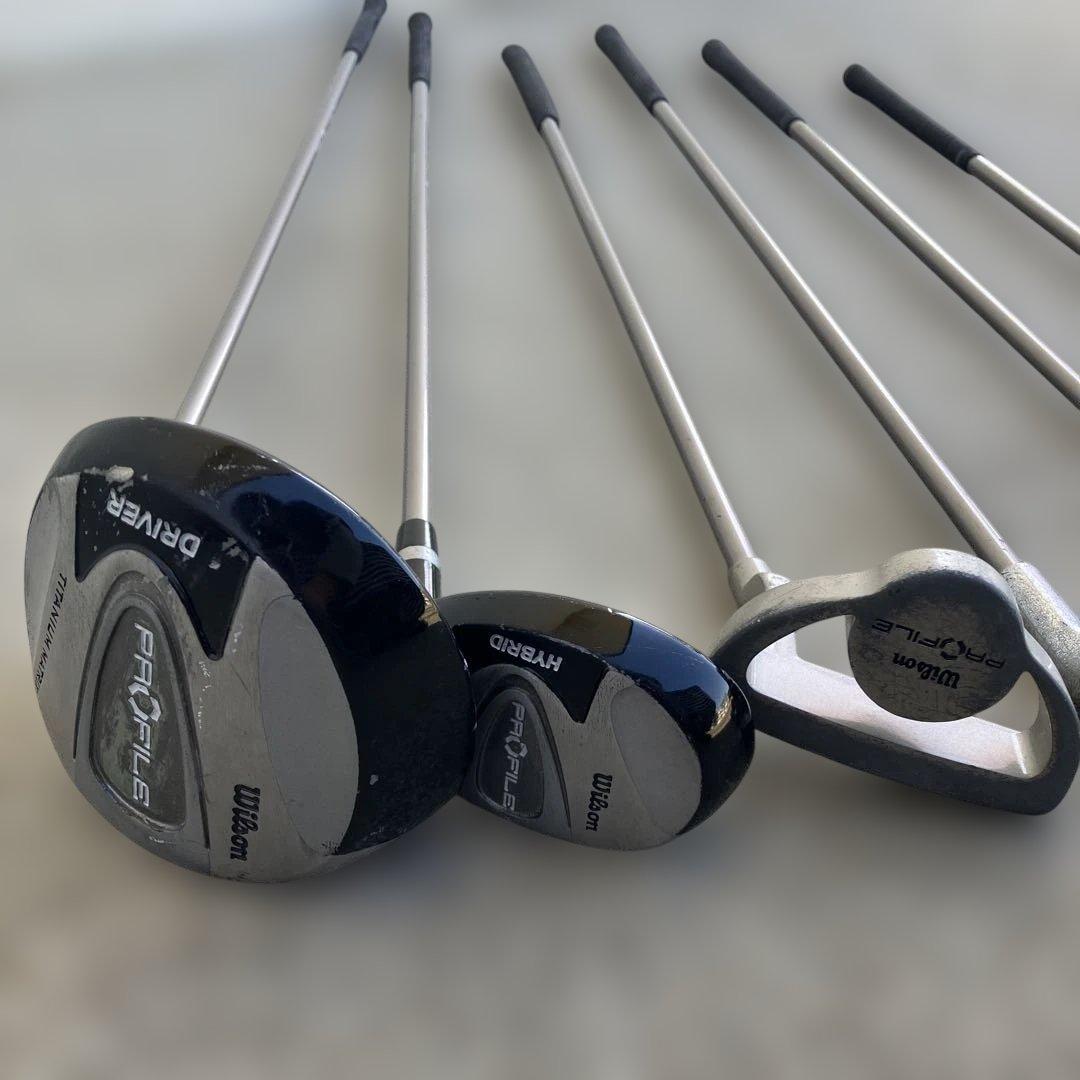 Wilson ジュニア　ゴルフクラブセット　6本セット