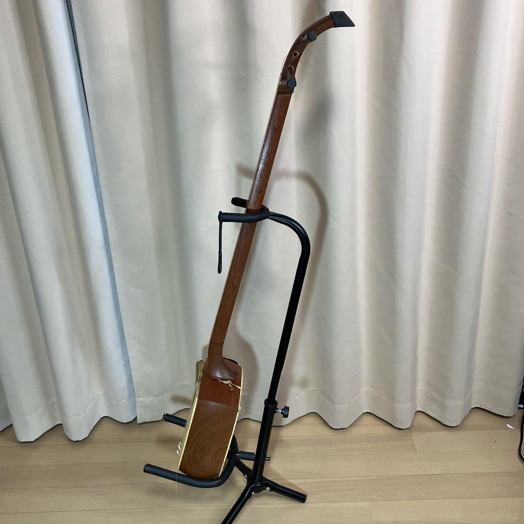 三味線 細棹 約2.5cm 猿木楽器店 琴三弦 保管品