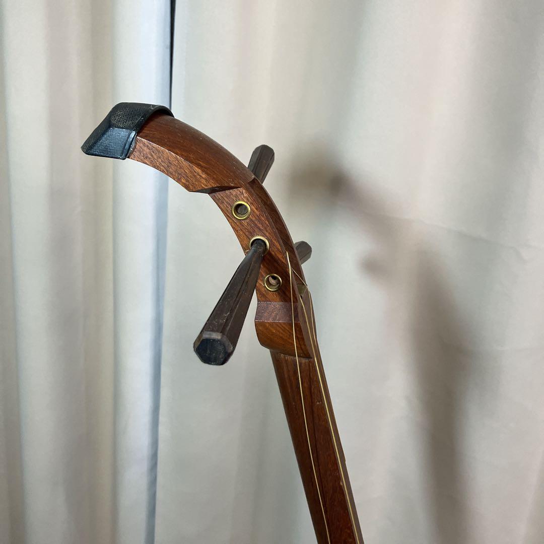三味線 細棹 約2.5cm 猿木楽器店 琴三弦 保管品