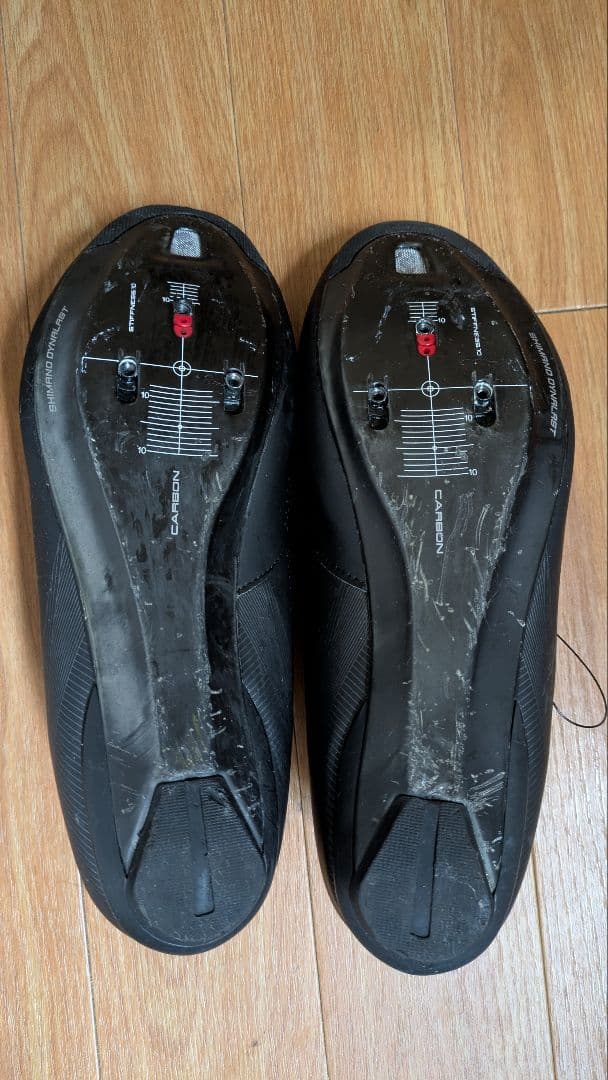 【中古】SHIMANO ビンディングシューズ SH-RC701 43 ワイド