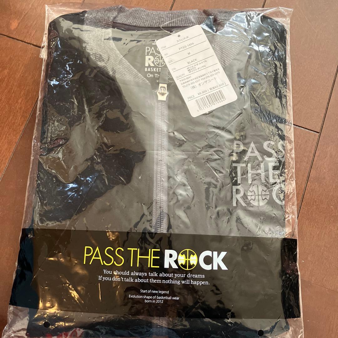 【未使用】　PASS THE ROCK スエットJK ブラック