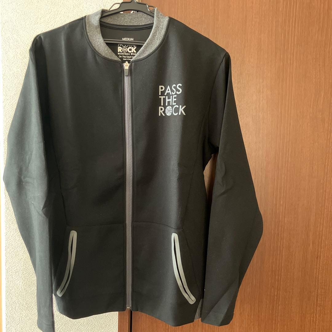 【未使用】　PASS THE ROCK スエットJK ブラック