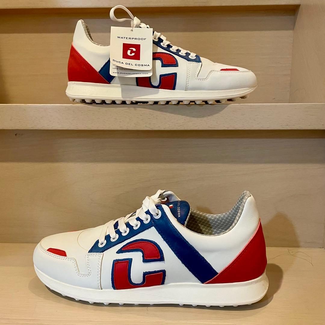DUCA DEL COSMA デュカデルコスマ ゴルフシューズ サイズ40 白