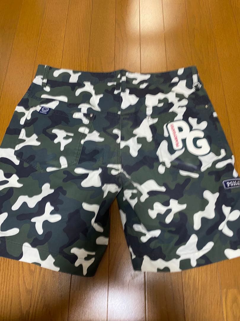 パーリーゲイツ 迷彩 カモフラ ゴルフ メンズパンツ 6