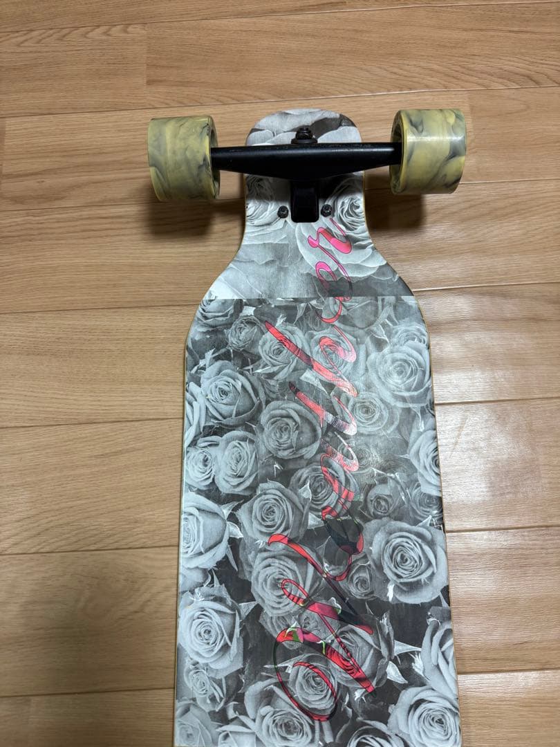 中古美品 Three Weather ロングスケートボード