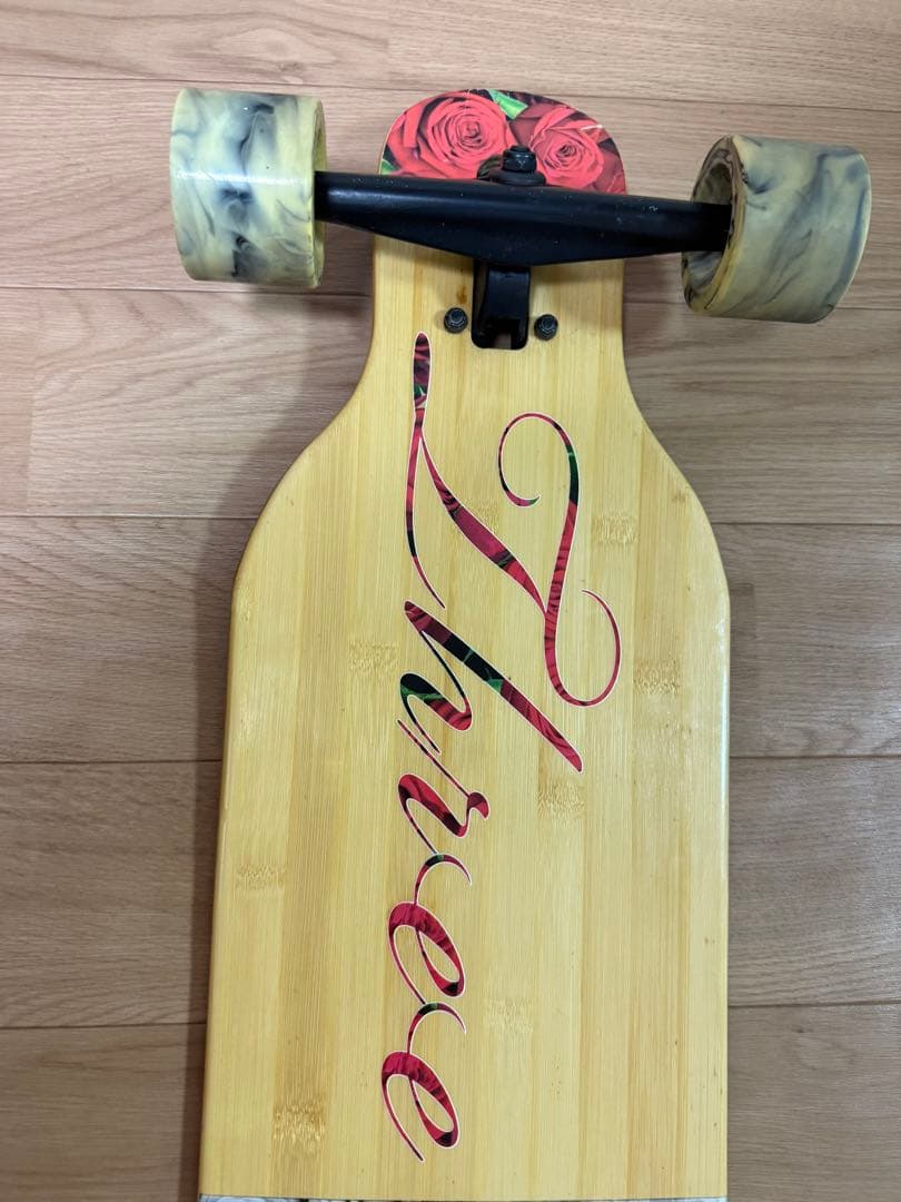 中古美品 Three Weather ロングスケートボード