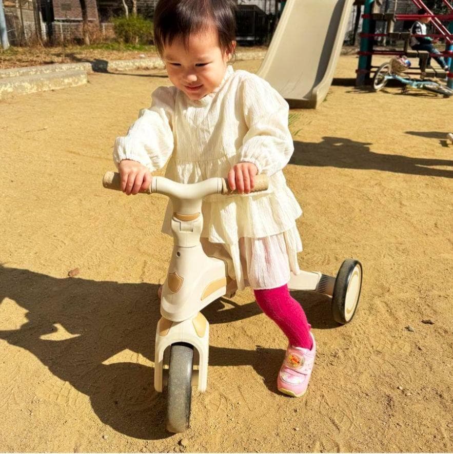 ⭐️新品⭐️多機能三輪車【イエロー】 7in1 折りたたみ 安全設計1歳〜5歳