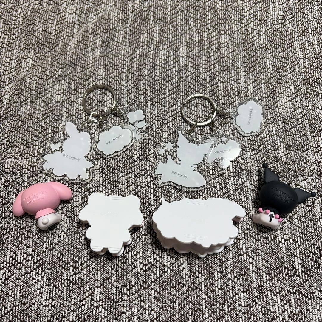 Sanrio マイメロ クロミ　マスコット　キーホルダー　セット