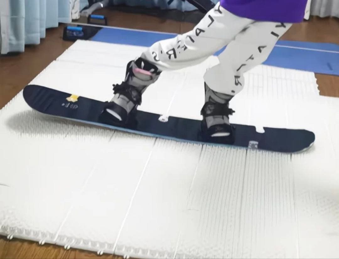 オフトレ スノーボード　 人工ゲレンデ　屋内グラトリ上逹練習用