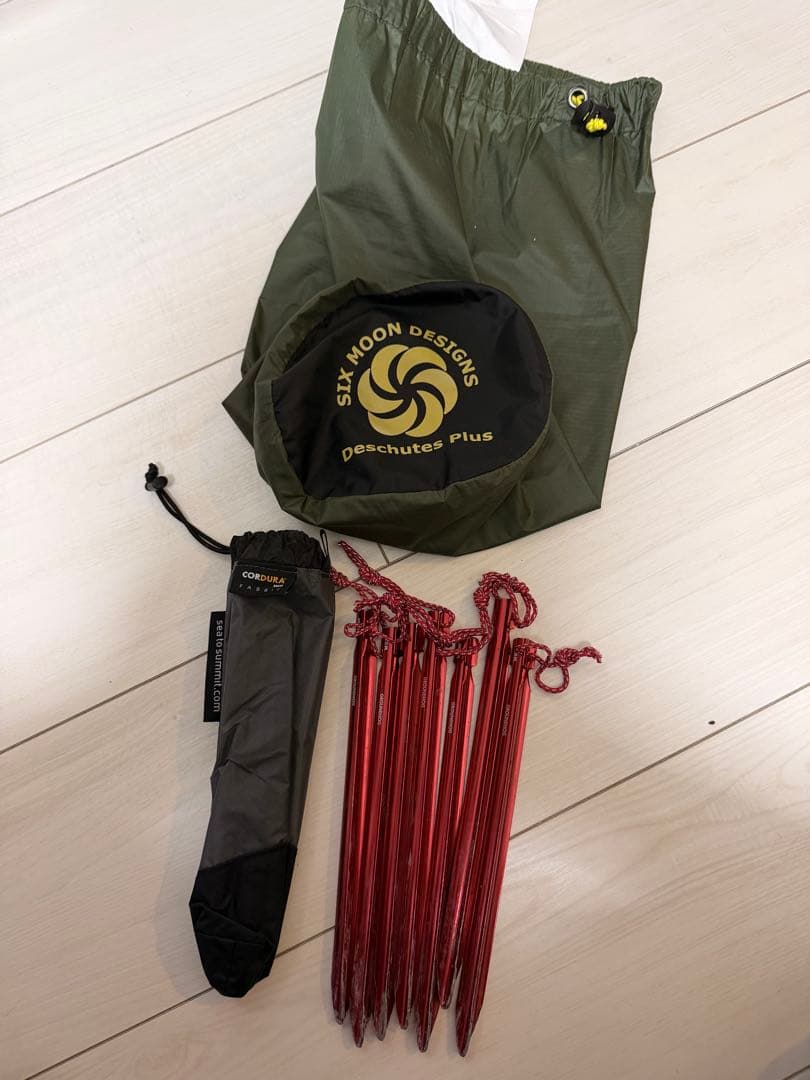 SIXMOONDesign デシュッツプラスタープ ULテントグリーン おまけ付