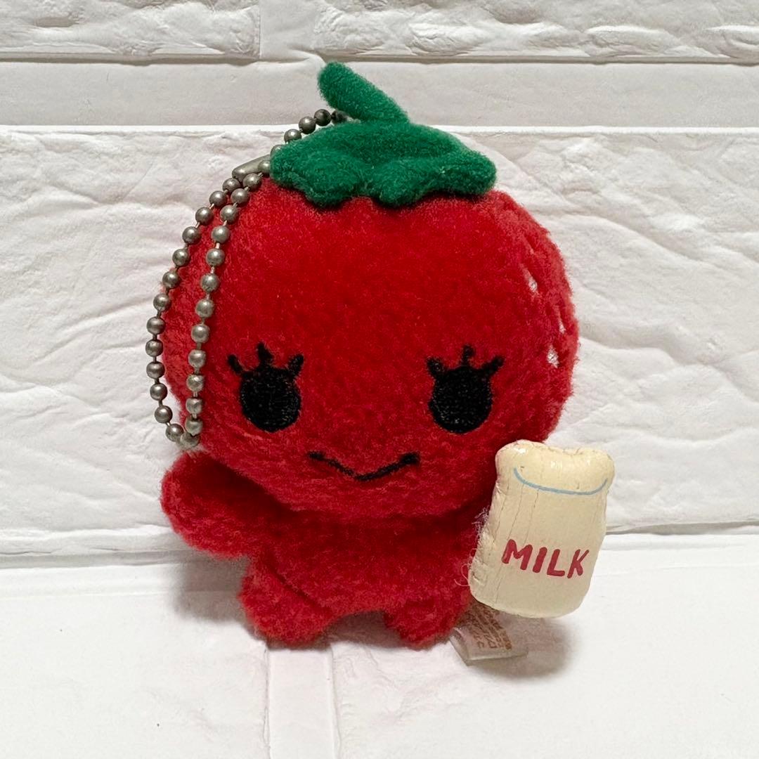 サンエックス　みかんぼうや　マスコットキーチェーン　ピーチン　いちごちゃん　平成