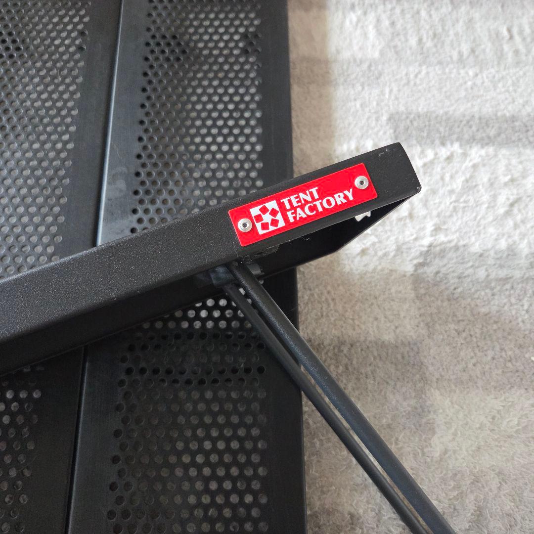 TENT FACTORY スチールワークスフリー4セット880 焚き火台テーブル