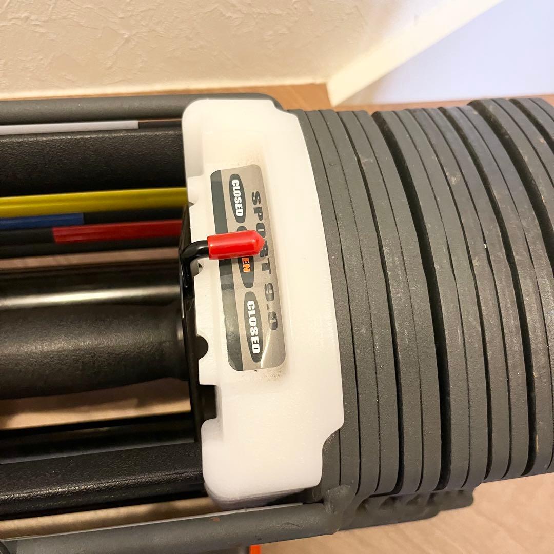 ② TOPFILM sport 9.0 可変式ダンベル 筋トレ 40kg