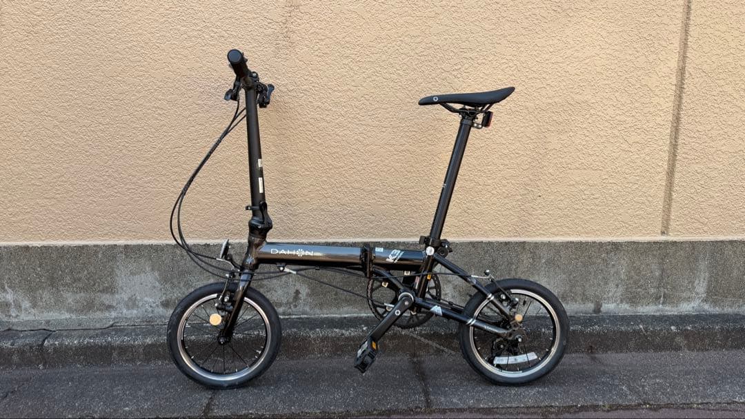 【ほぼ未使用・超美品】 DAHON K3 レザイン空気入れ付き総額12万円