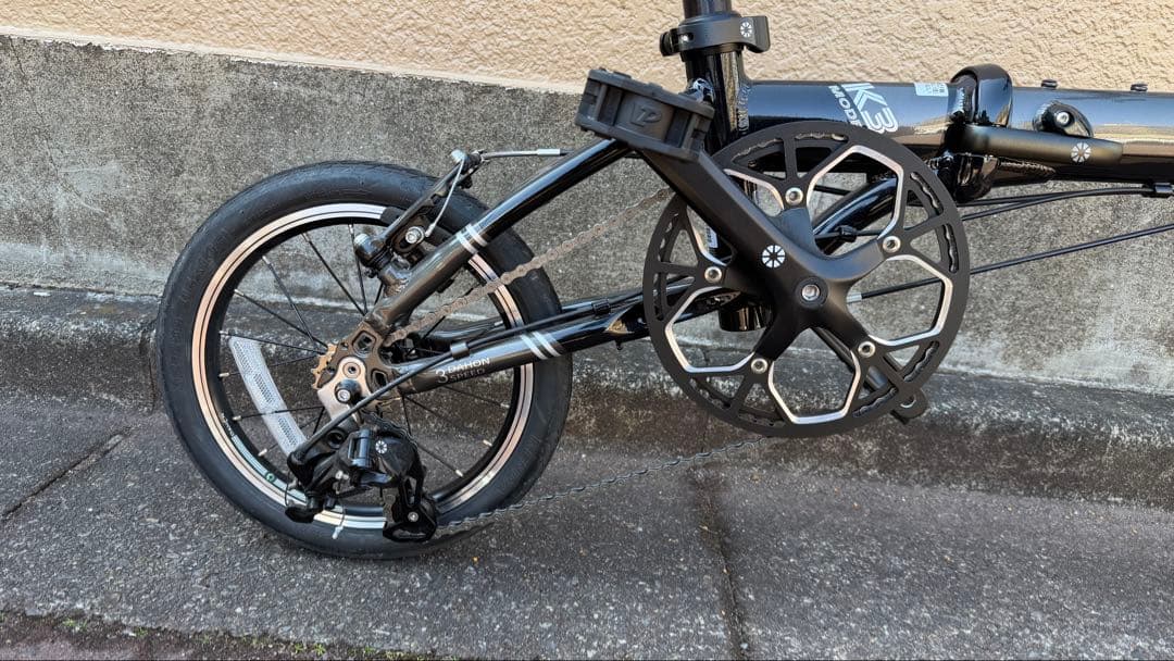 【ほぼ未使用・超美品】 DAHON K3 レザイン空気入れ付き総額12万円
