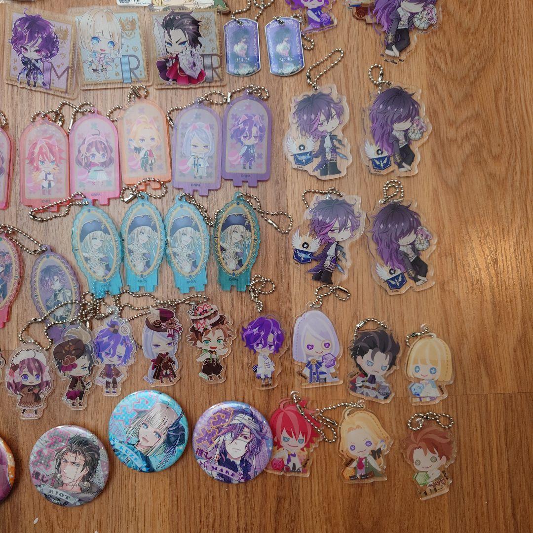 ダメプリ 缶バッチ キーホルダー セット