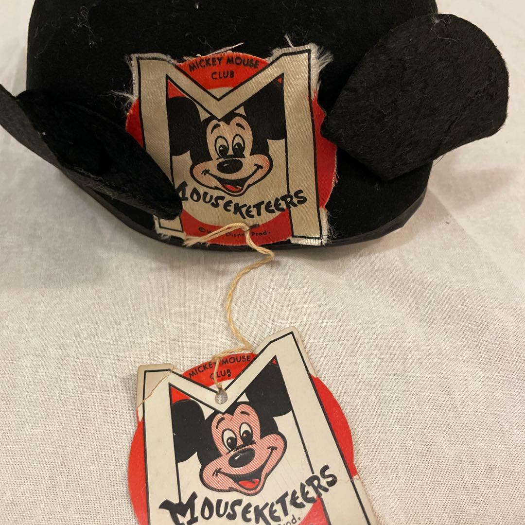 Vintage 1950s ミッキーマウスDisney ディズニー　帽子　ハット