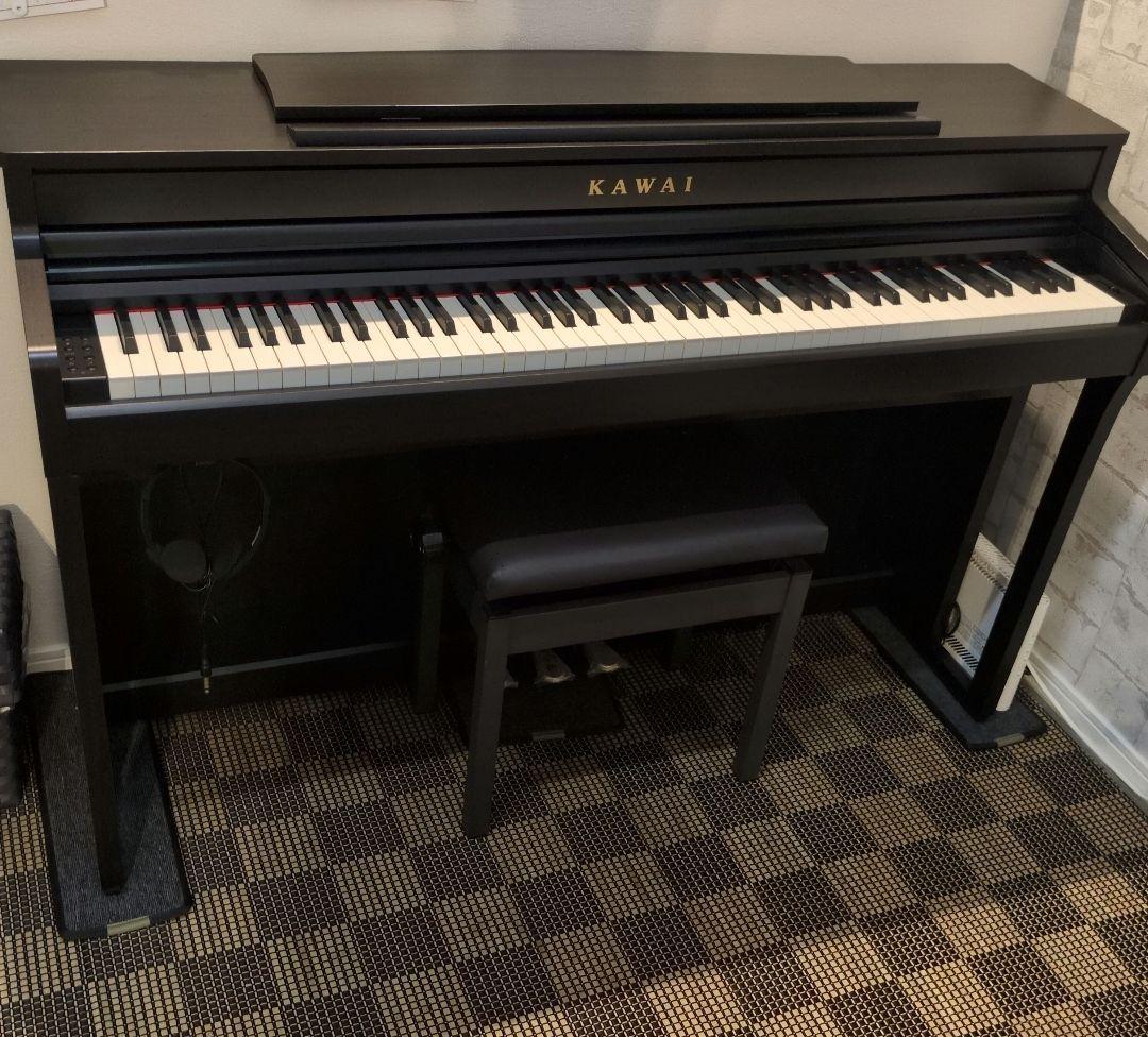 KAWAI 電子ピアノ　CA49R 2021年製+ 防音マット