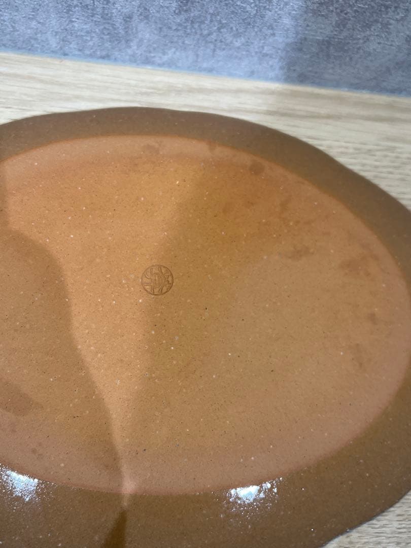 京焼 清水焼 陶あん 菖蒲・金彩 羊 飾り皿