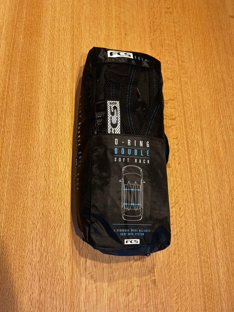 【美品】FCS AUTO D-RING DOUBLE ソフトラック