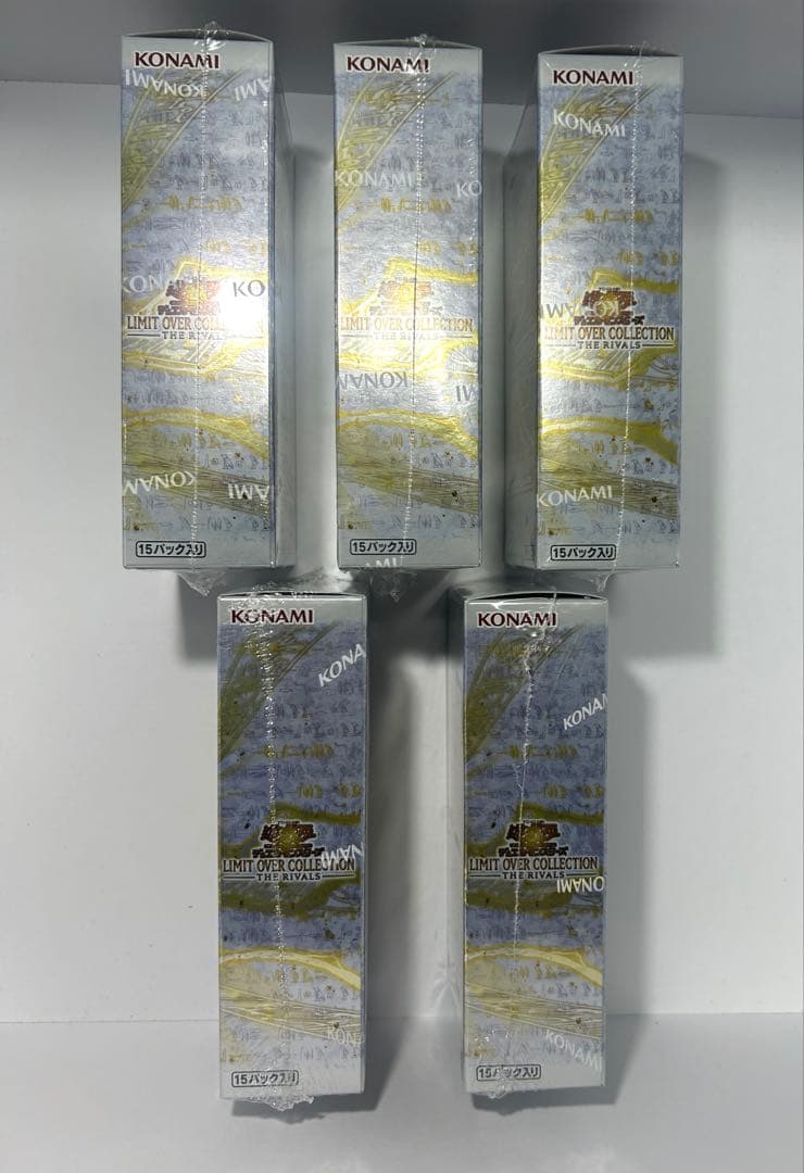 遊戯王 リミットオーバーコレクション ライバルズ シュリンク付き 5BOX