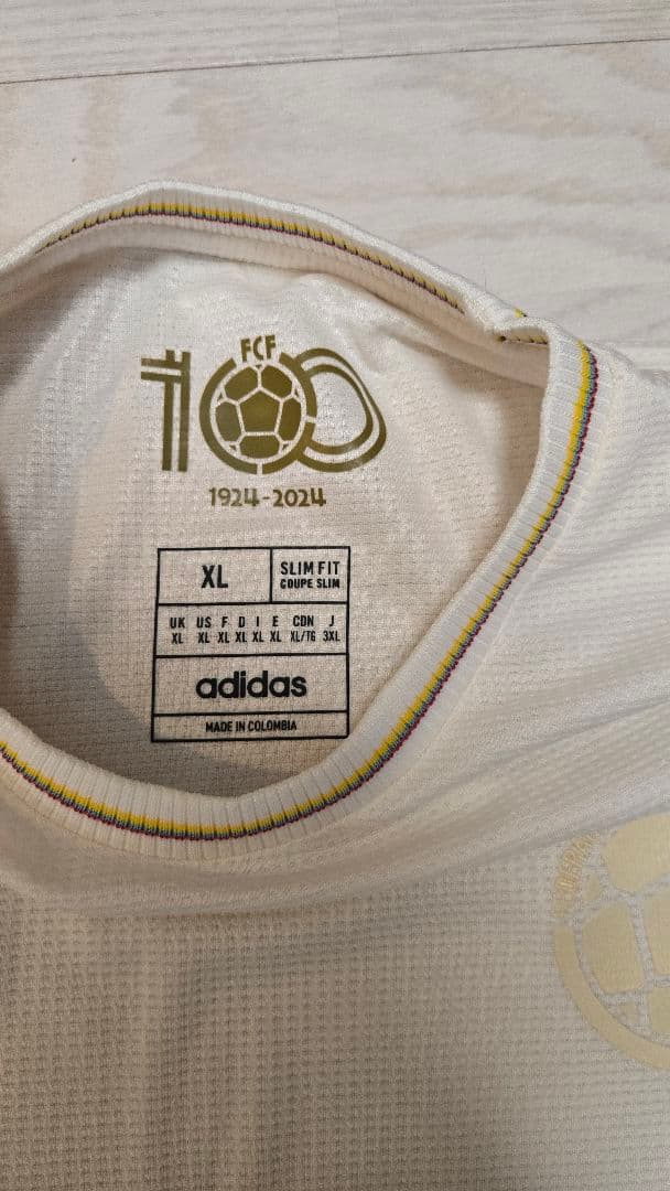 2024-25 コロンビア代表 100周年記念ユニフォーム　XLサイズ　オーセン