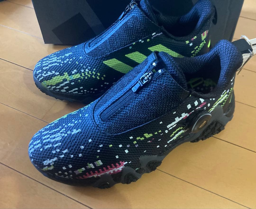新品アディダスadidas ゴルフシューズコードカオス22ボアグリッチ 24.5
