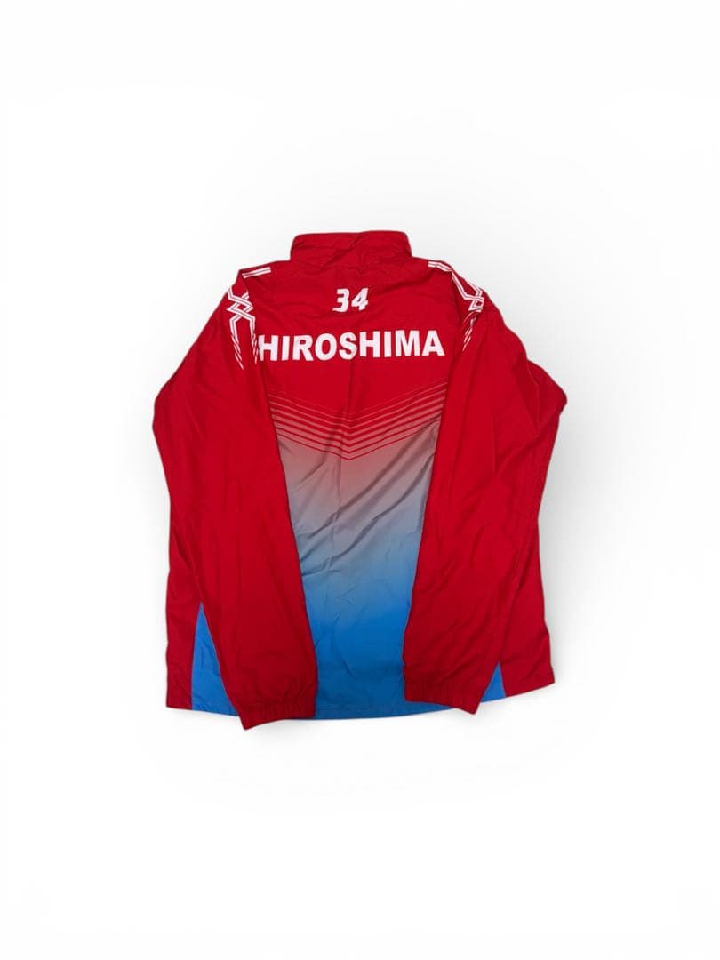 【超希少・最新モデル】陸上 広島県代表 国体ジャージ 上下セット L 非売品