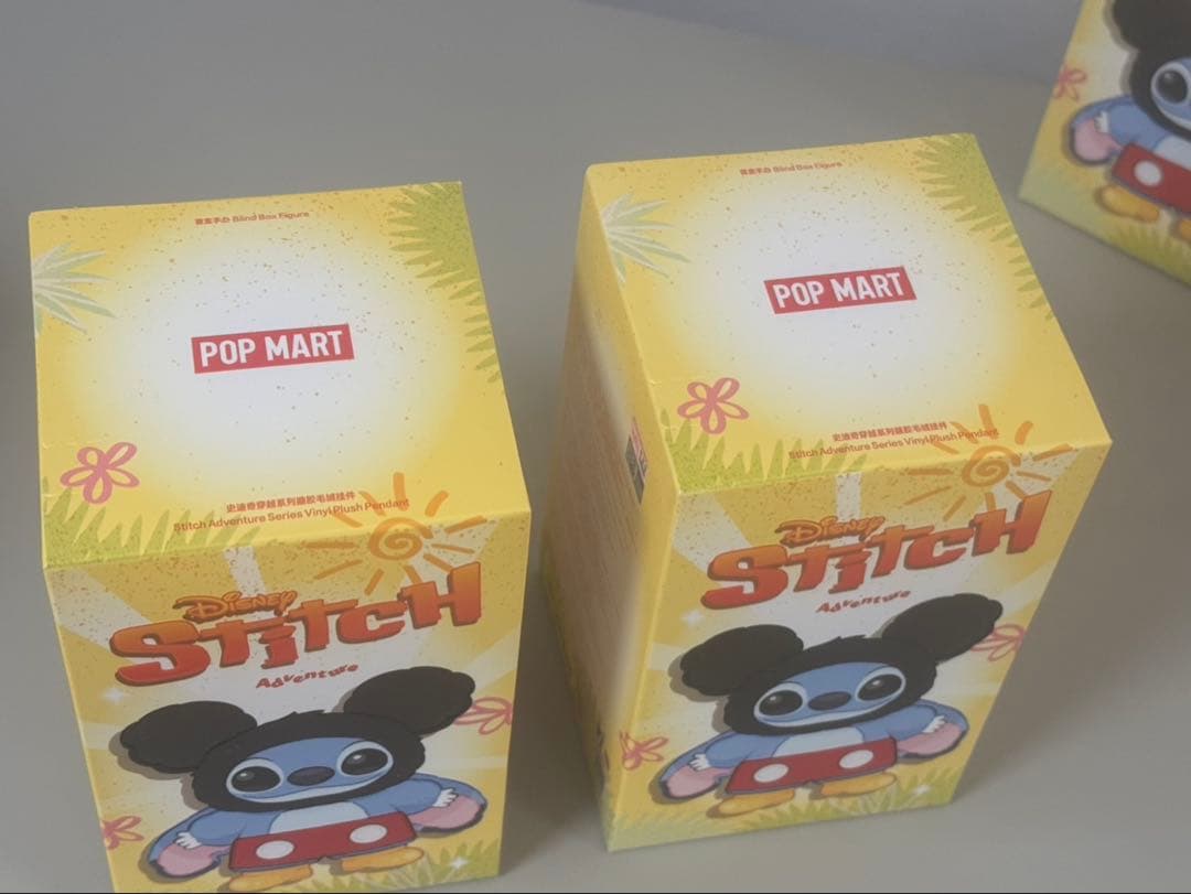 ◾️POPMART StitchAdventureシリーズ ミッキープー２個セット
