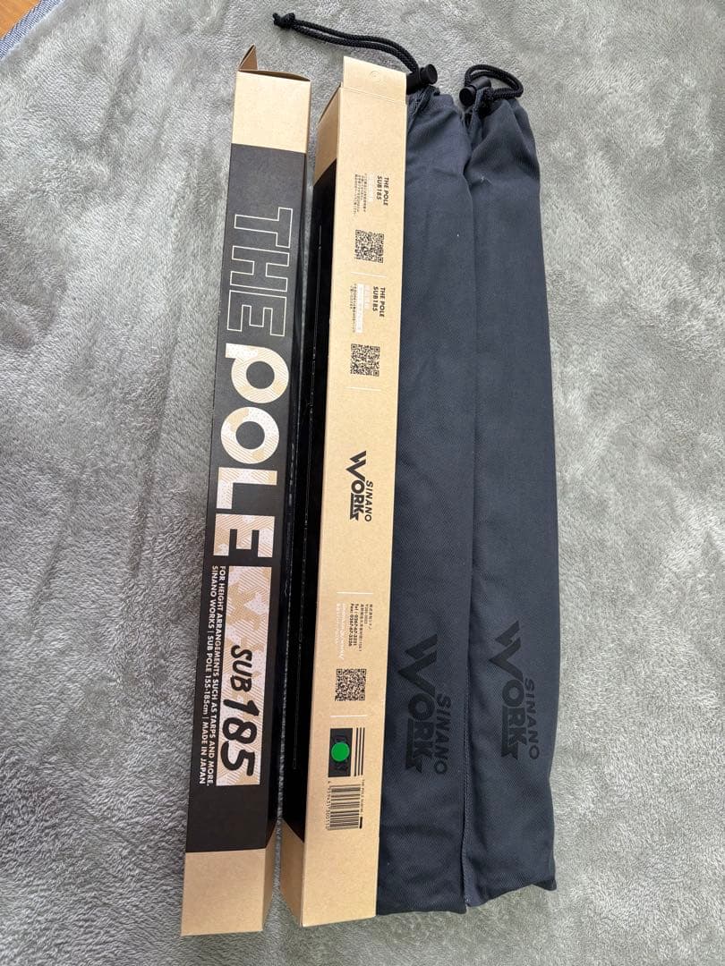 ⭐︎ シナノワークス タープポール THE POLE SUB 185 2セット ⭐︎