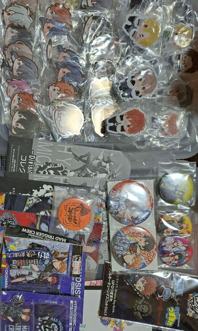 ヒプマイ　缶バッジ　リング　ぱしゃこれ　ヒプマイまとめ売り