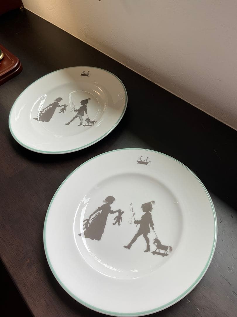 エルメス　シルエット　プレート 　☆中古