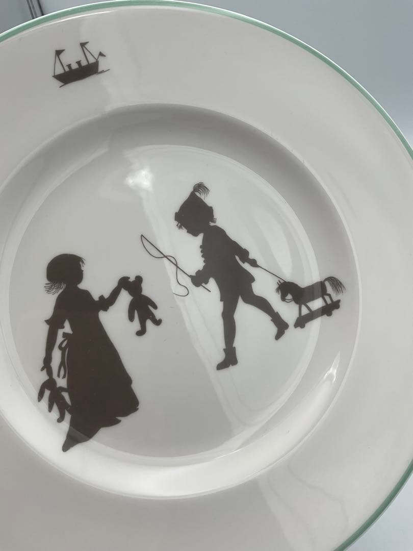 エルメス　シルエット　プレート 　☆中古