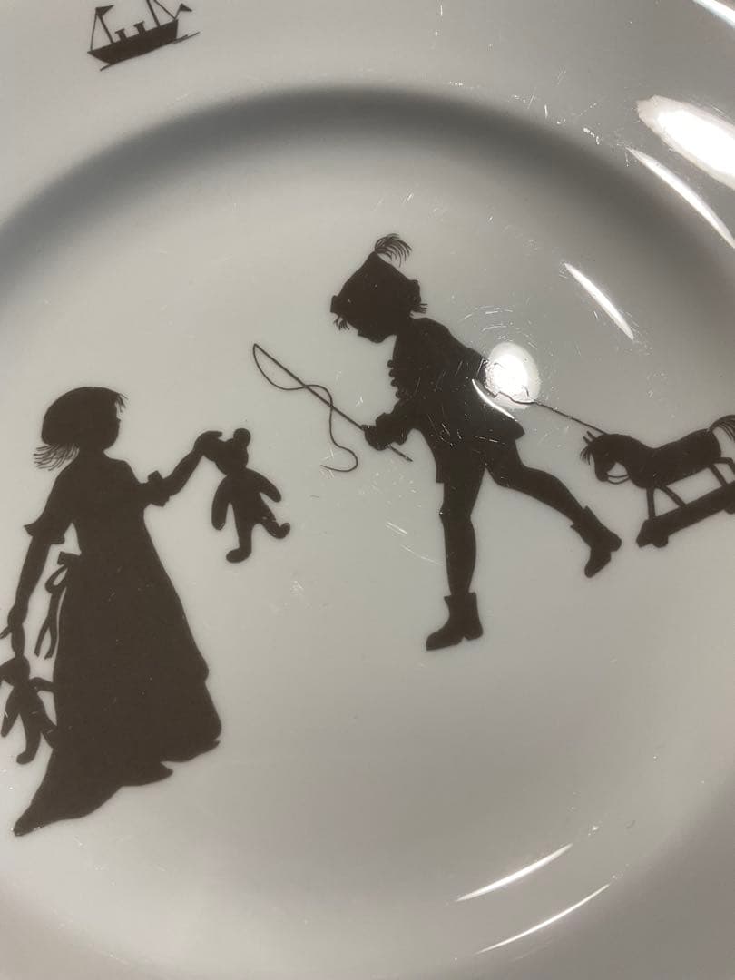 エルメス　シルエット　プレート 　☆中古