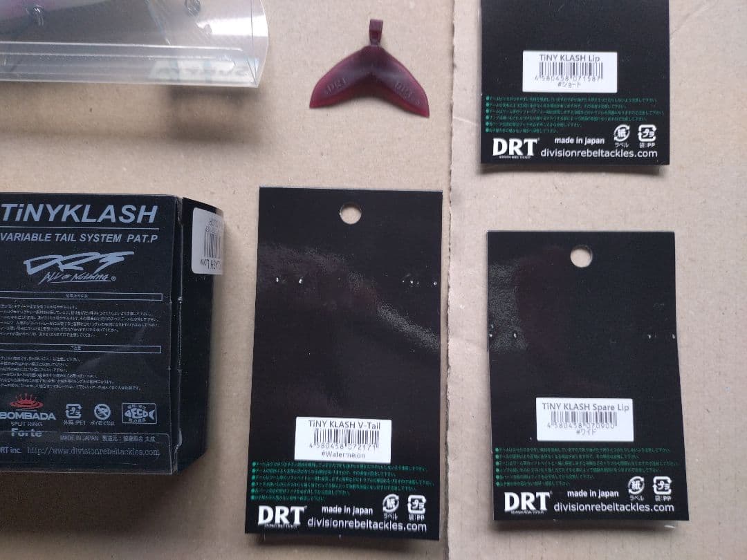 DRT タイニークラッシュ #FL-COLOR Fish!オリカラ パーツセット