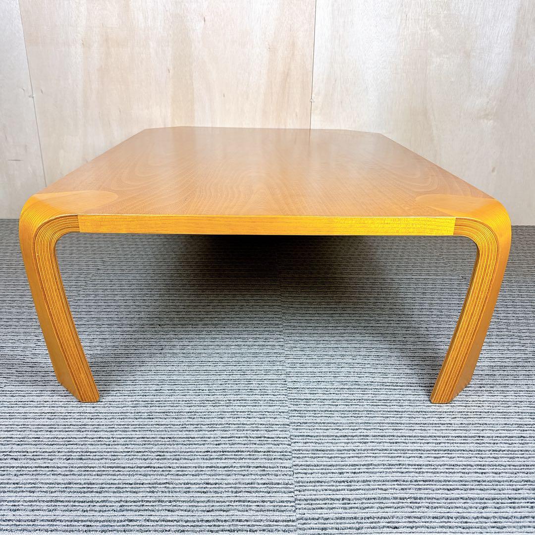 美品 天童木工 ローテーブル 乾三郎 座卓 106×75.5×33.5 引取割有