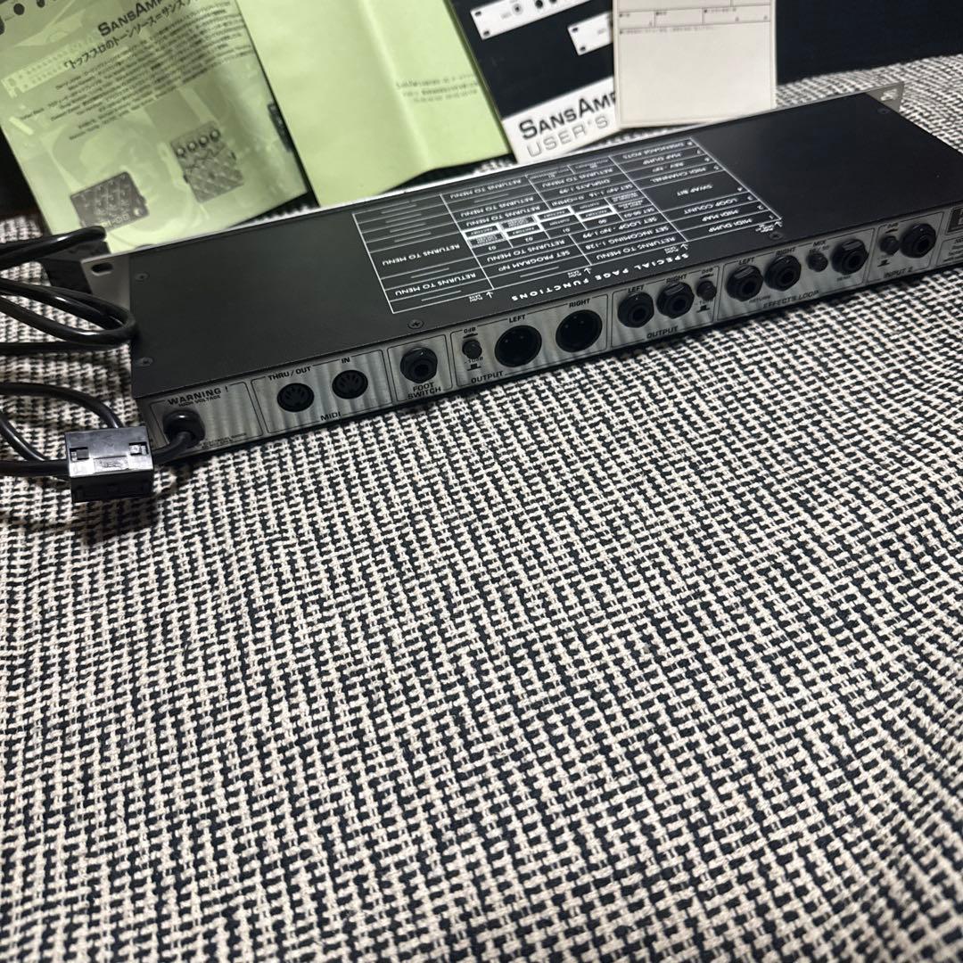 【ジャンク品・通電×】 TECH21 SANSAMP PSA-1