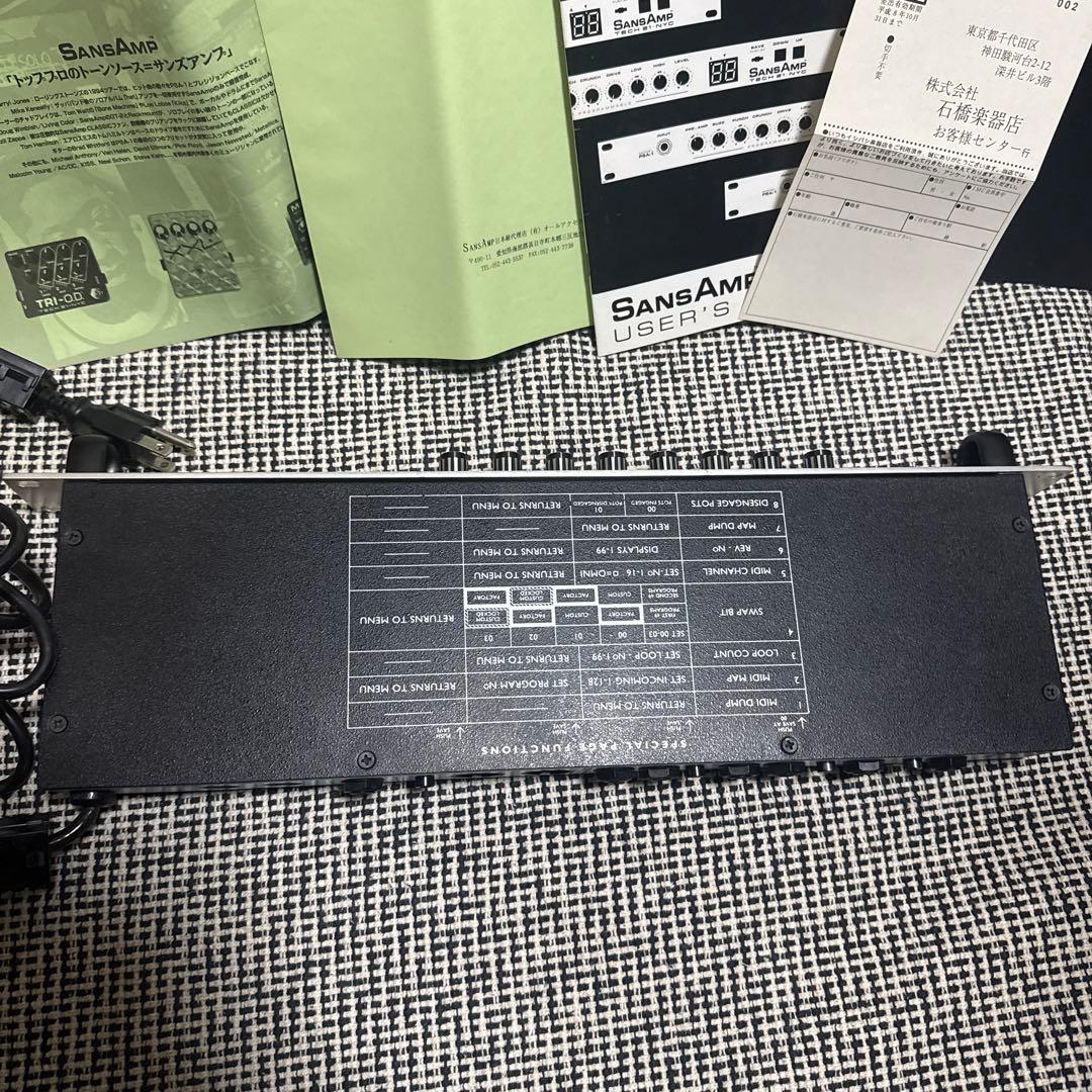 【ジャンク品・通電×】 TECH21 SANSAMP PSA-1