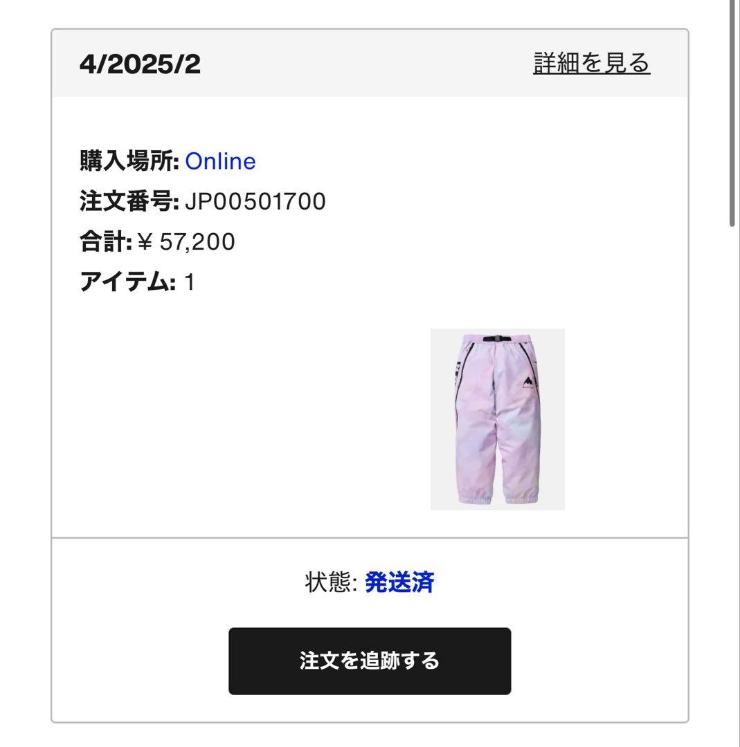Burton x Aoki 3L パンツ