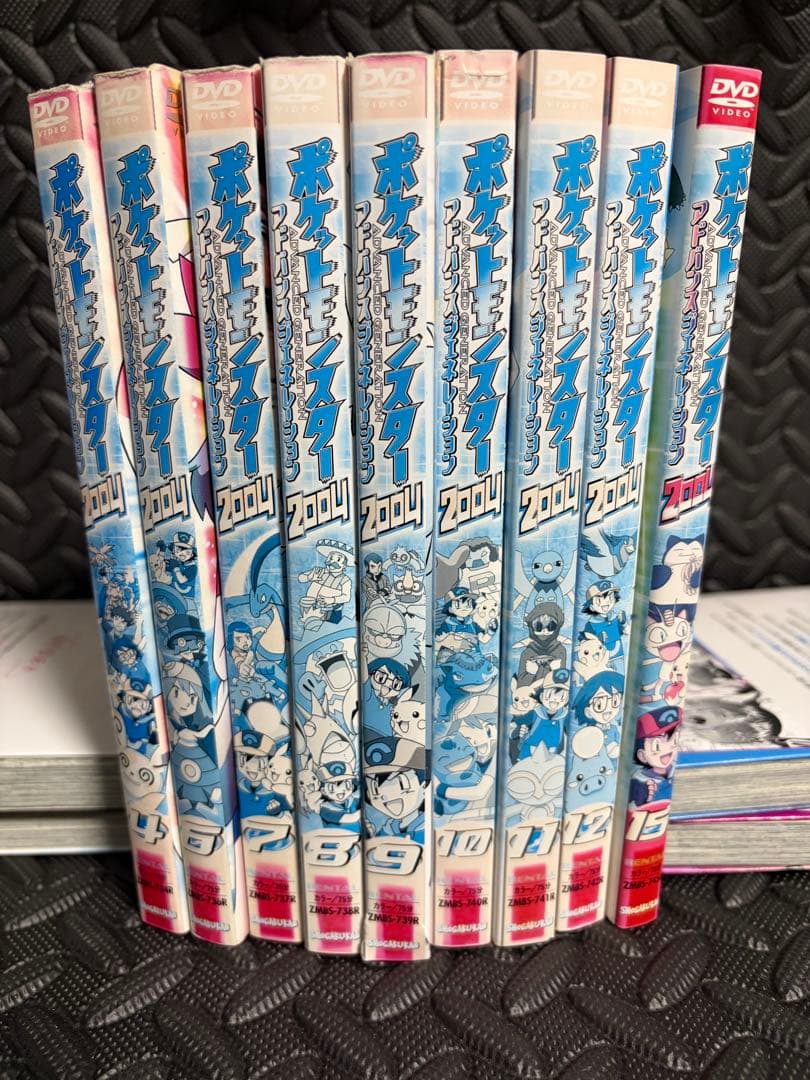 ポケットモンスター アドバンスジェネレーション DVD 22枚レンタル落ち