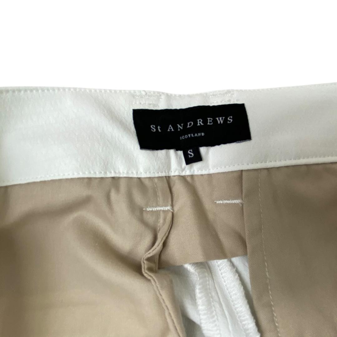 ST ANDREWS セントアンドリュース パンツ ホワイト dd398