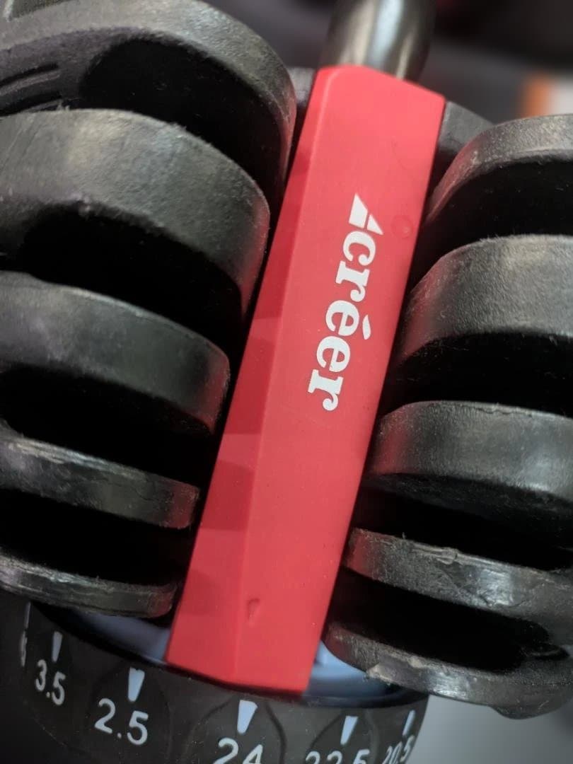 créer 可変式ダンベル 24kg　1個　②
