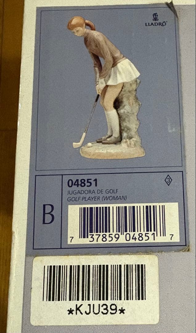LLADROリヤドロ Lady Golfer