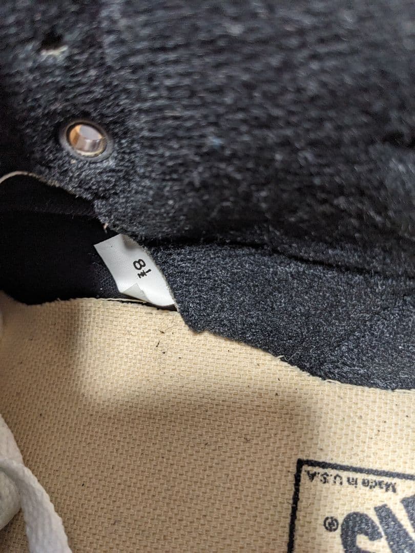 VANS HALF CAB made in USA ネイビー サイズ8.5