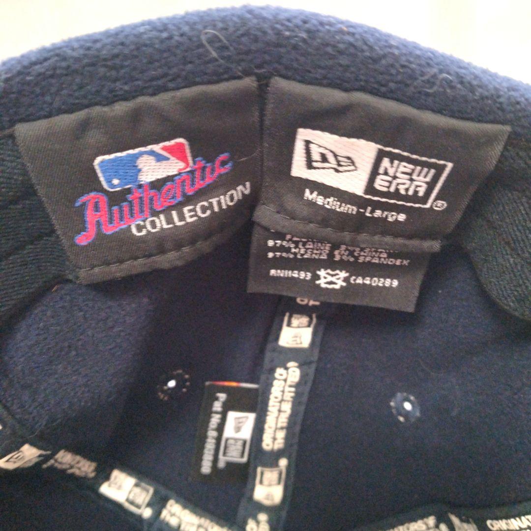【未使用 】2009WS ニューヨーク・ヤンキース イヤーフラップキャップML