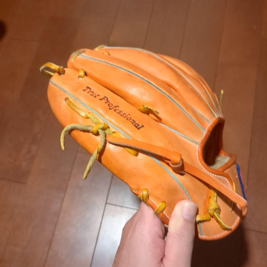 Slugger Aggressive 軟式グローブ オレンジ