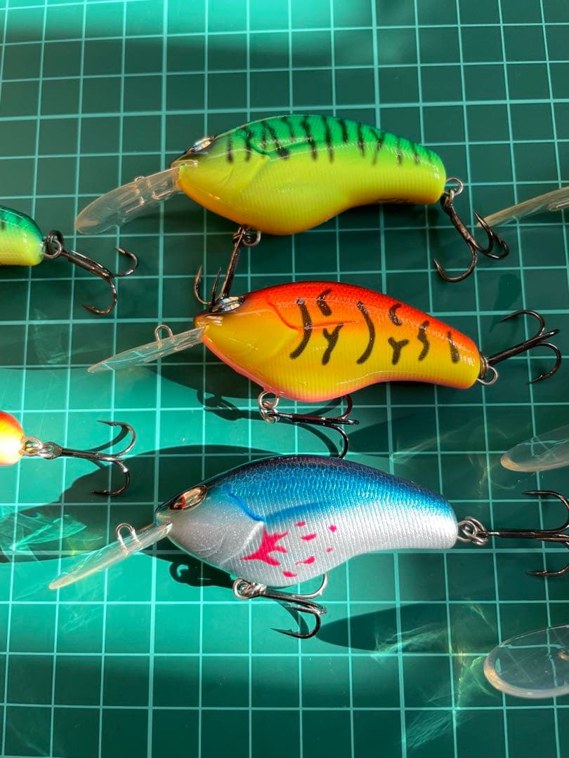 デュエルショートテールロングキャストシャロー、ミッド、ディープセットノリーズ