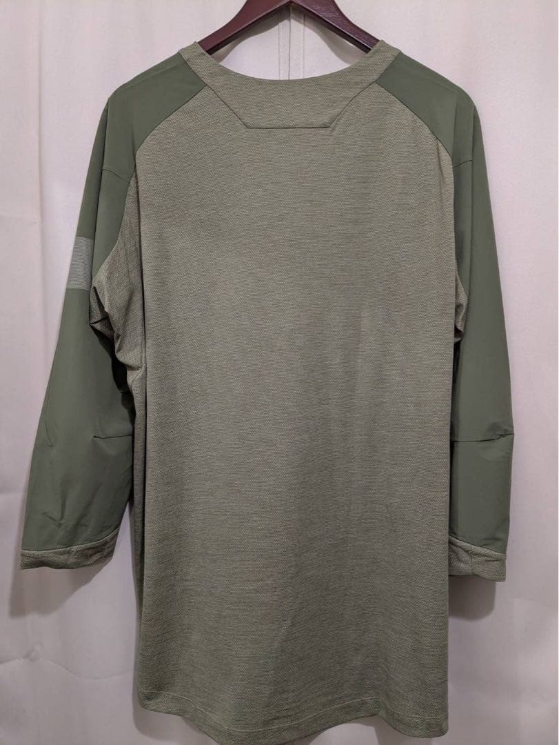 Rapha trail 3/4 sleeve jersey カーキXL